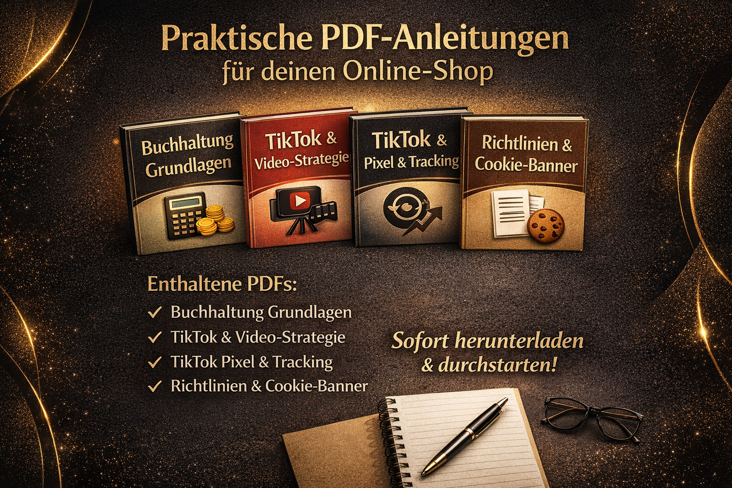 Shopify & E-Commerce Anleitungen (PDF)